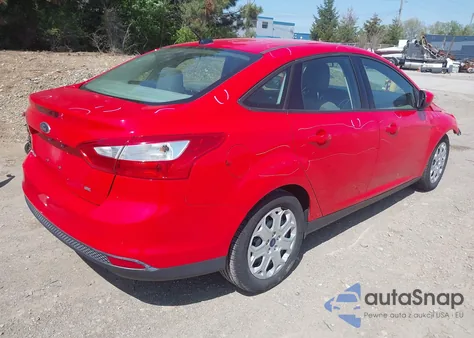2012 Ford Focus Se z USA, uszkodzony, nr VIN 1FAHP3F21CL290122